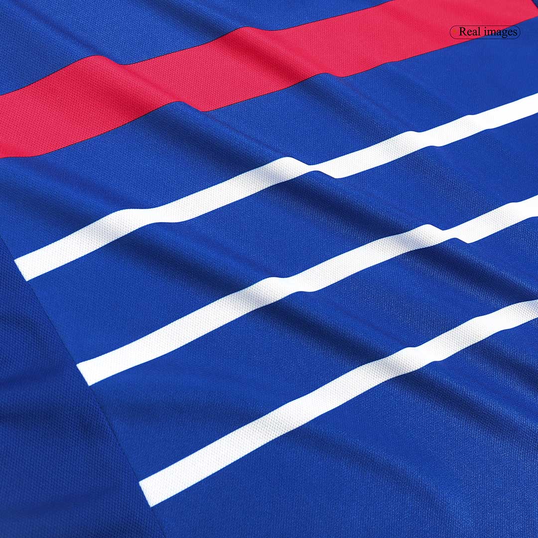 Retro 1998 France Home Soccer Jersey