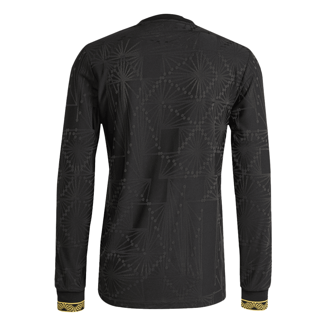 Player Version Mexico Third Away Long Sleeve Soccer Jersey 2025 - Gold Cup