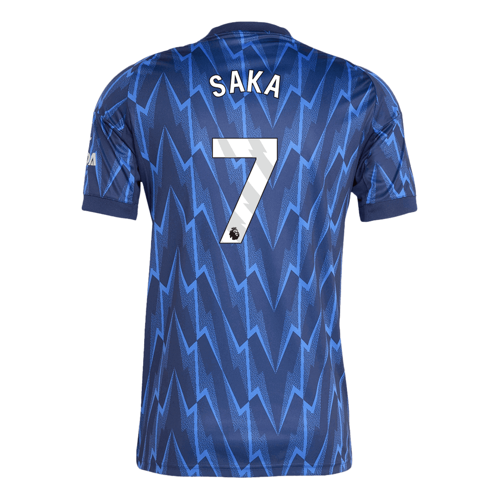SAKA #7 Arsenal Away Soccer Jersey 2025/26