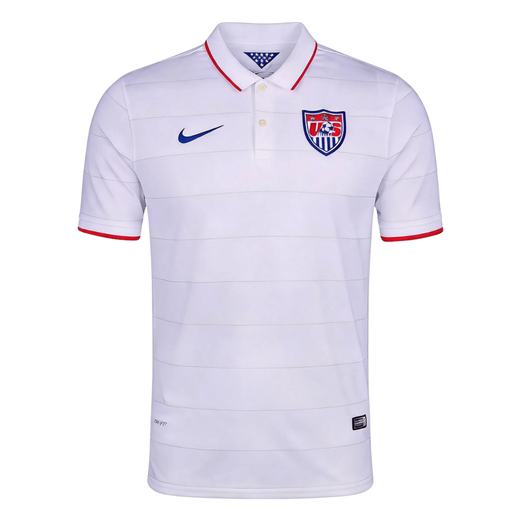 Retro Soccer Jersey USA Home 2014/15