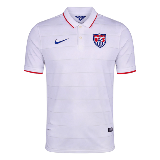 Retro Soccer Jersey USA Home 2014/15