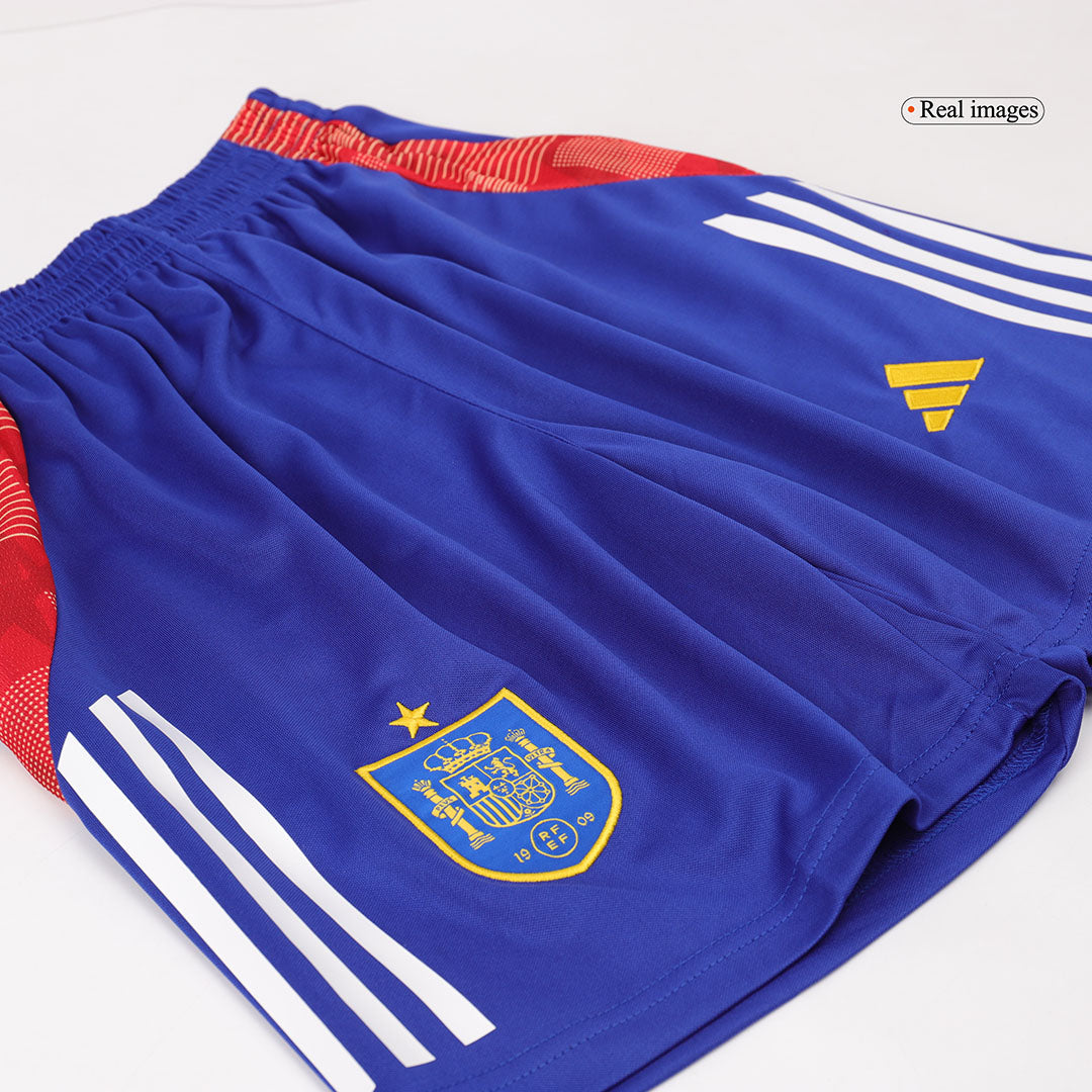 Spain Pre-Match Soccer Shorts Euro 2024