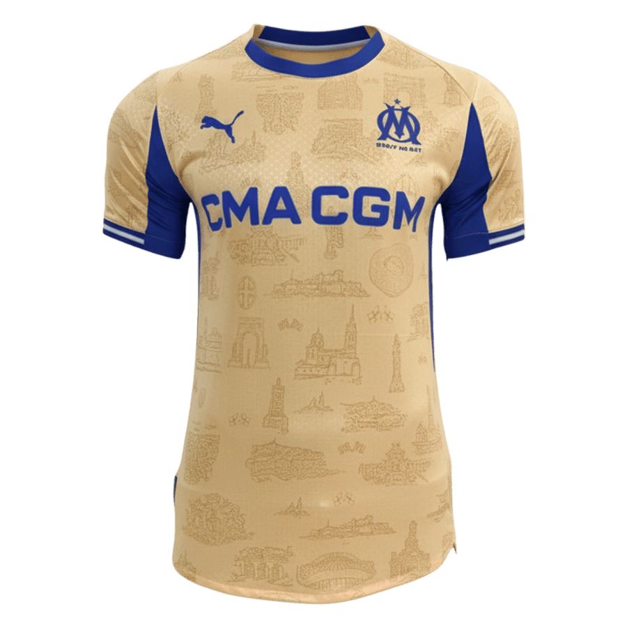 Marseille Fourth Away Player Version Jersey 2025/26