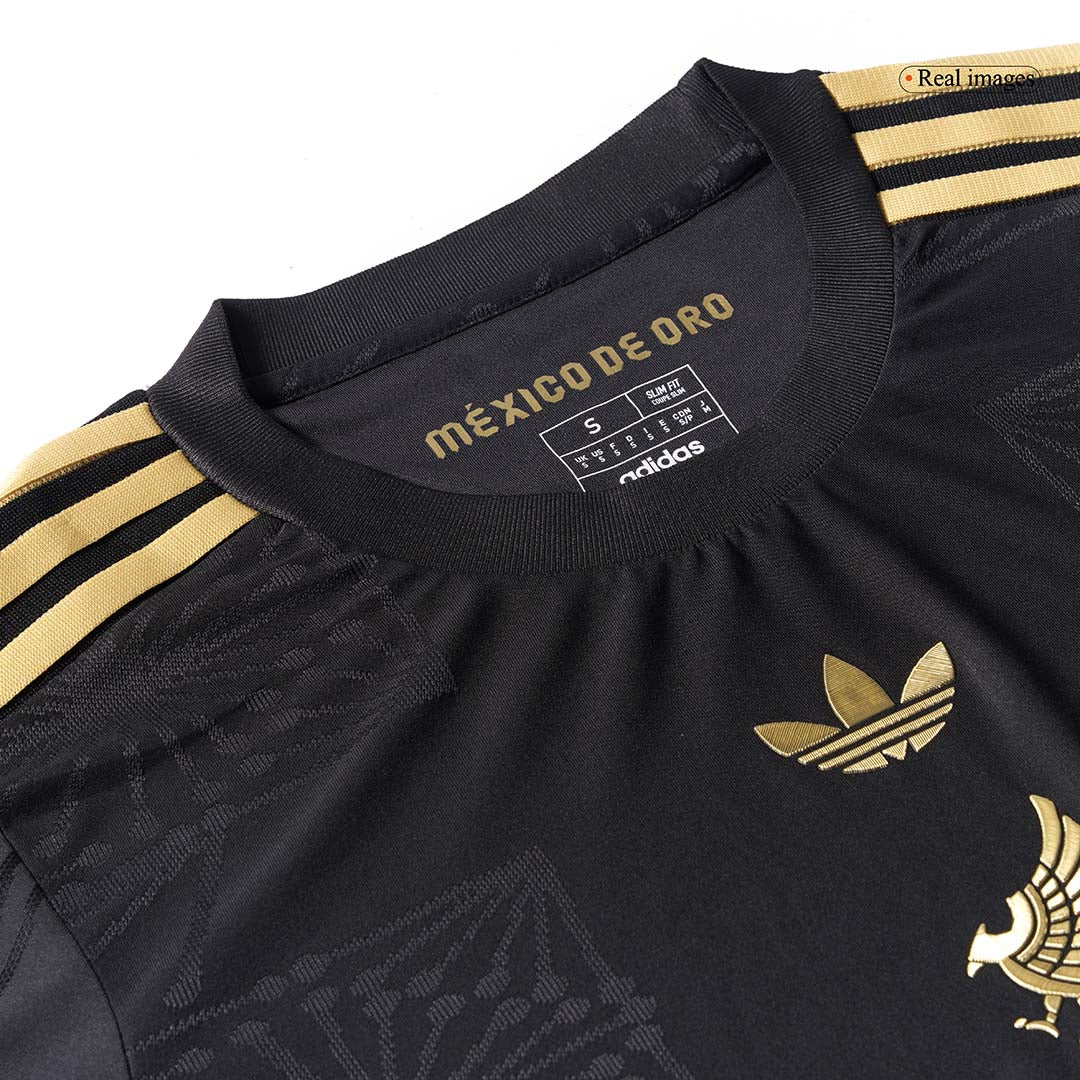 Player Version Mexico Third Away Long Sleeve Soccer Jersey 2025 - Gold Cup