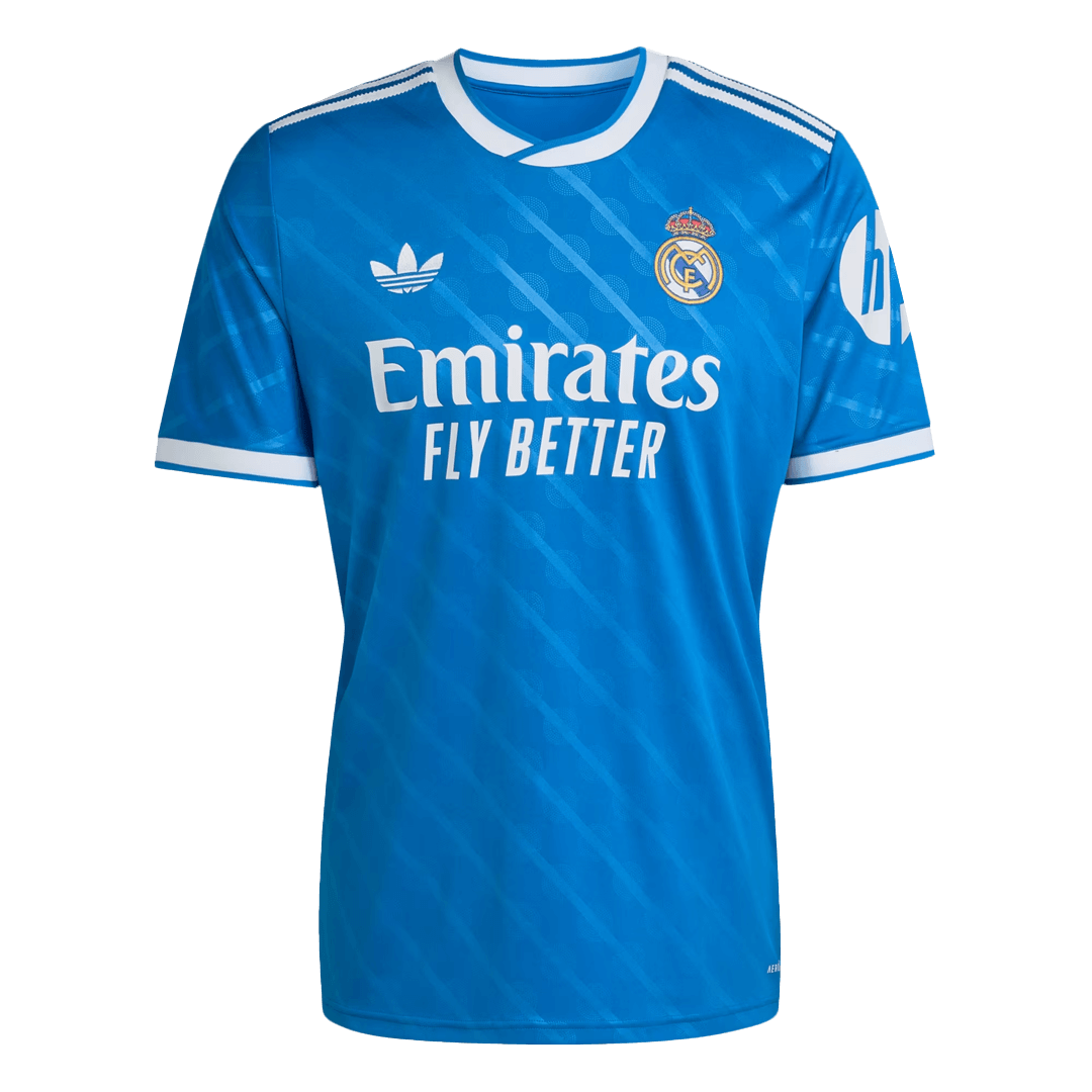 Real Madrid Third Away Soccer Jersey 2025/26 Blue