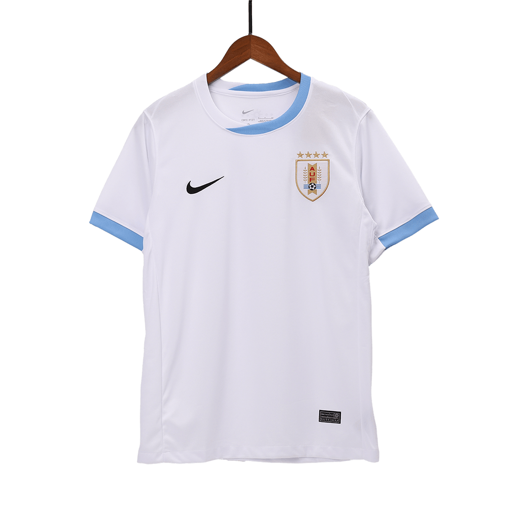 Uruguay Away Soccer Jersey Copa America 2024 White