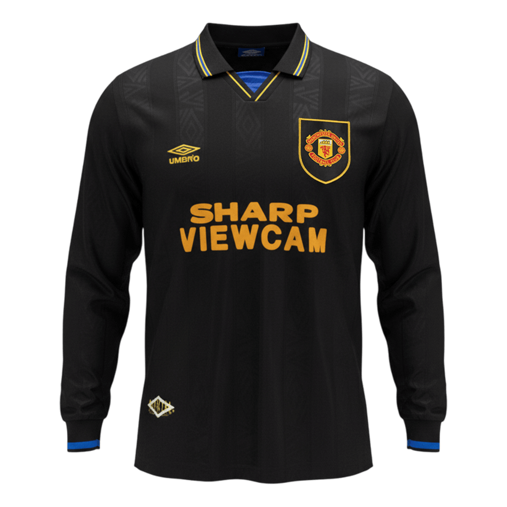 Retro Soccer Jersey Manchester United Away Long Sleeve 1993/94