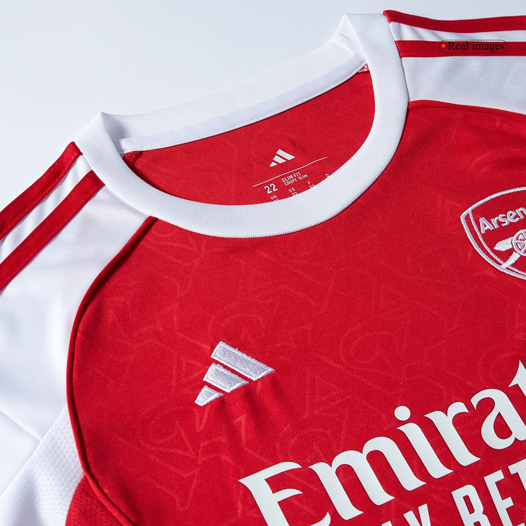 Arsenal Home Kids Soccer Jerseys Full Kit 2025/26