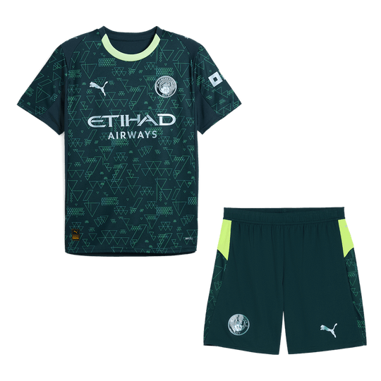 Manchester City Fourth Away Jerseys Kit 2025/26