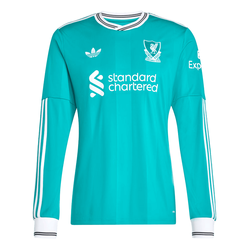 Liverpool Third Away Long Sleeve Jersey 2025/26