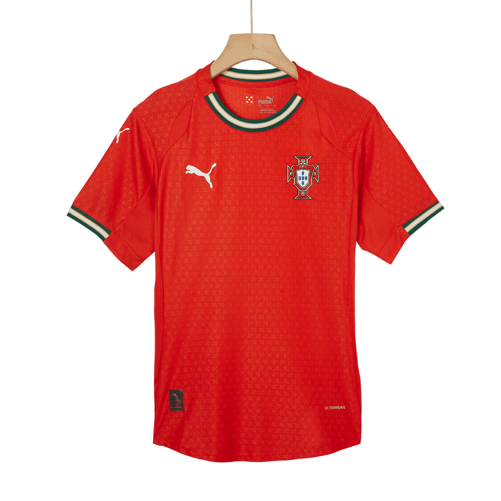 Authentic Portugal Home Soccer Jersey 2025 Red
