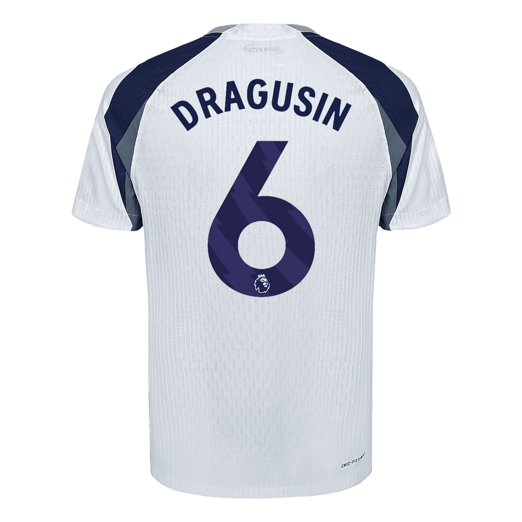 DRAGUSIN #6 Tottenham Hotspur Home Player Version Jersey 2025/26