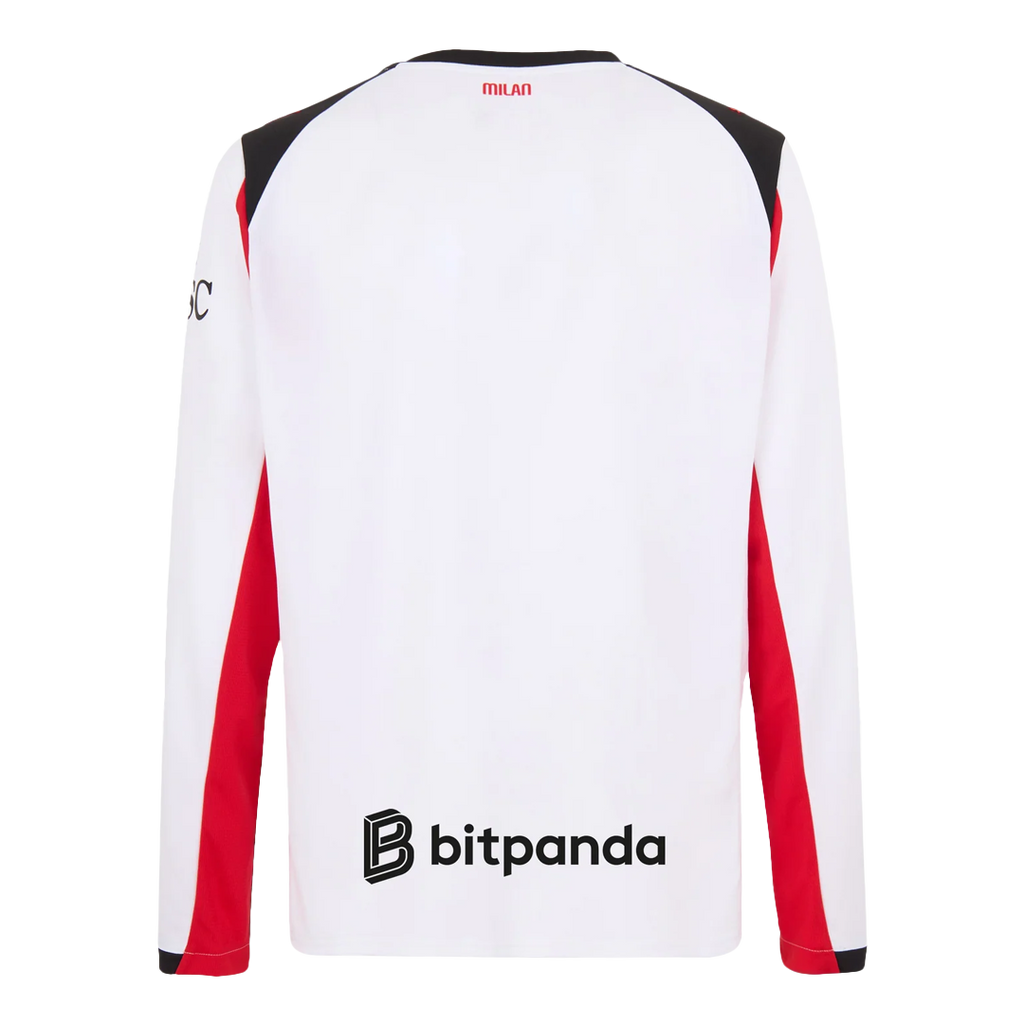 AC Milan Away Long Sleeve Soccer Jersey 2025/26
