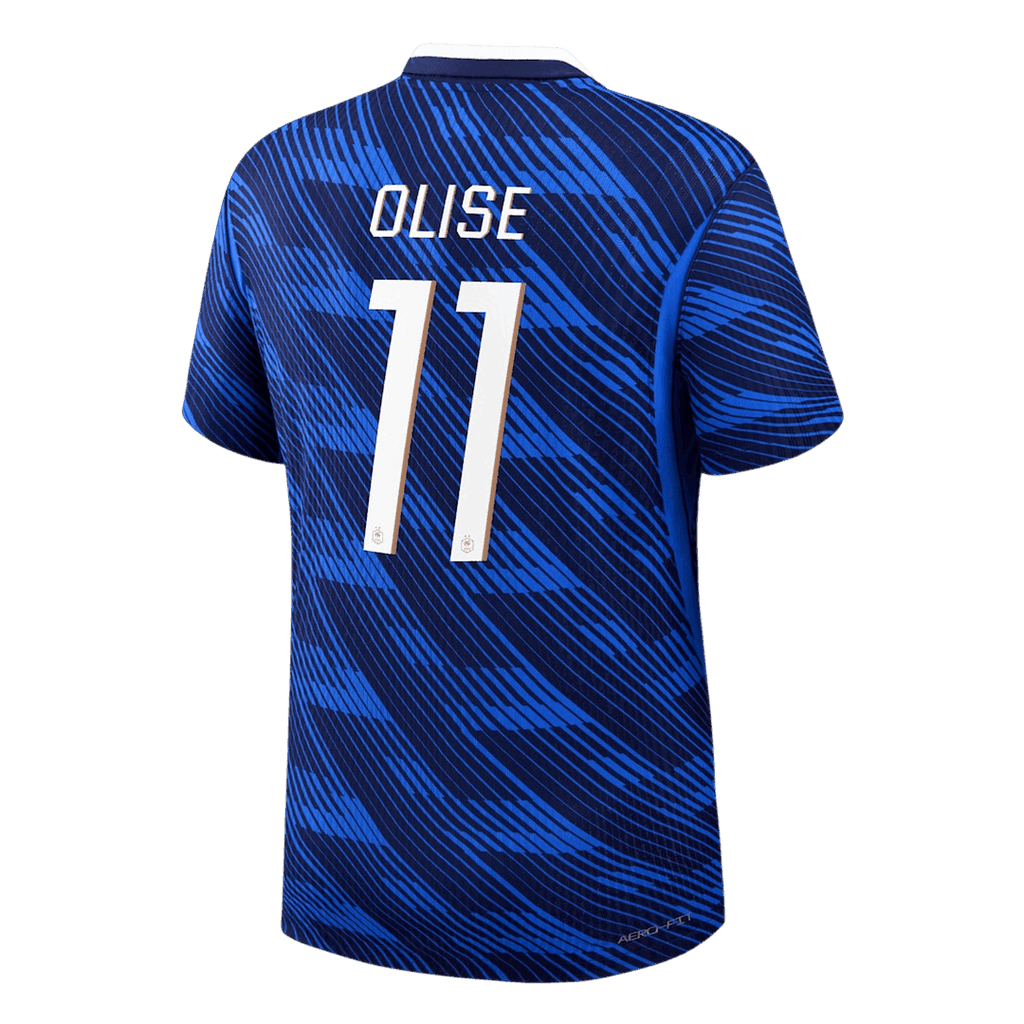 OLISE #11 France Home Player Version Jersey World Cup 2026