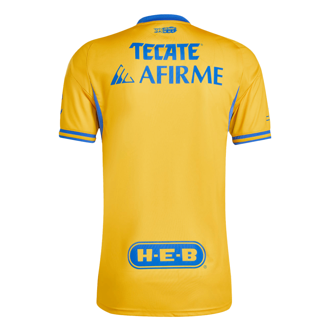 Tigres UANL Home Soccer Jersey 2025/26