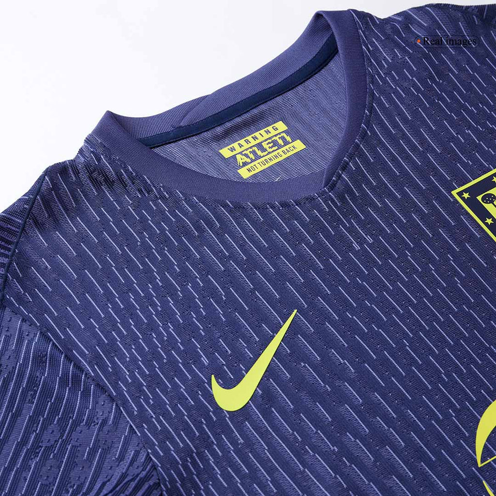 S?RLOTH #9 Atletico Madrid Away Player Version Jersey 2025/26