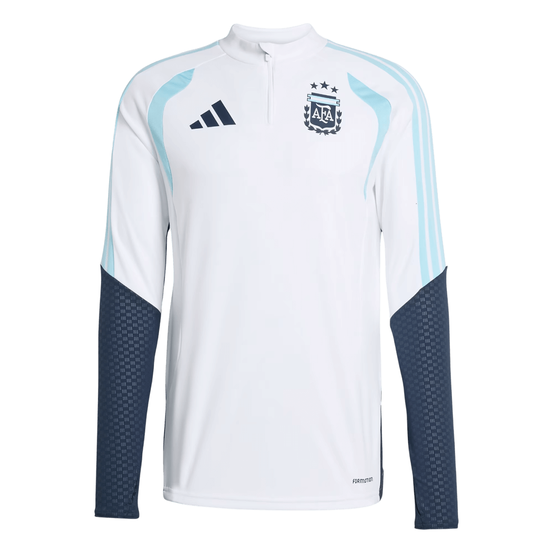 Argentina 1/4 Zip Tracksuit 2026 White