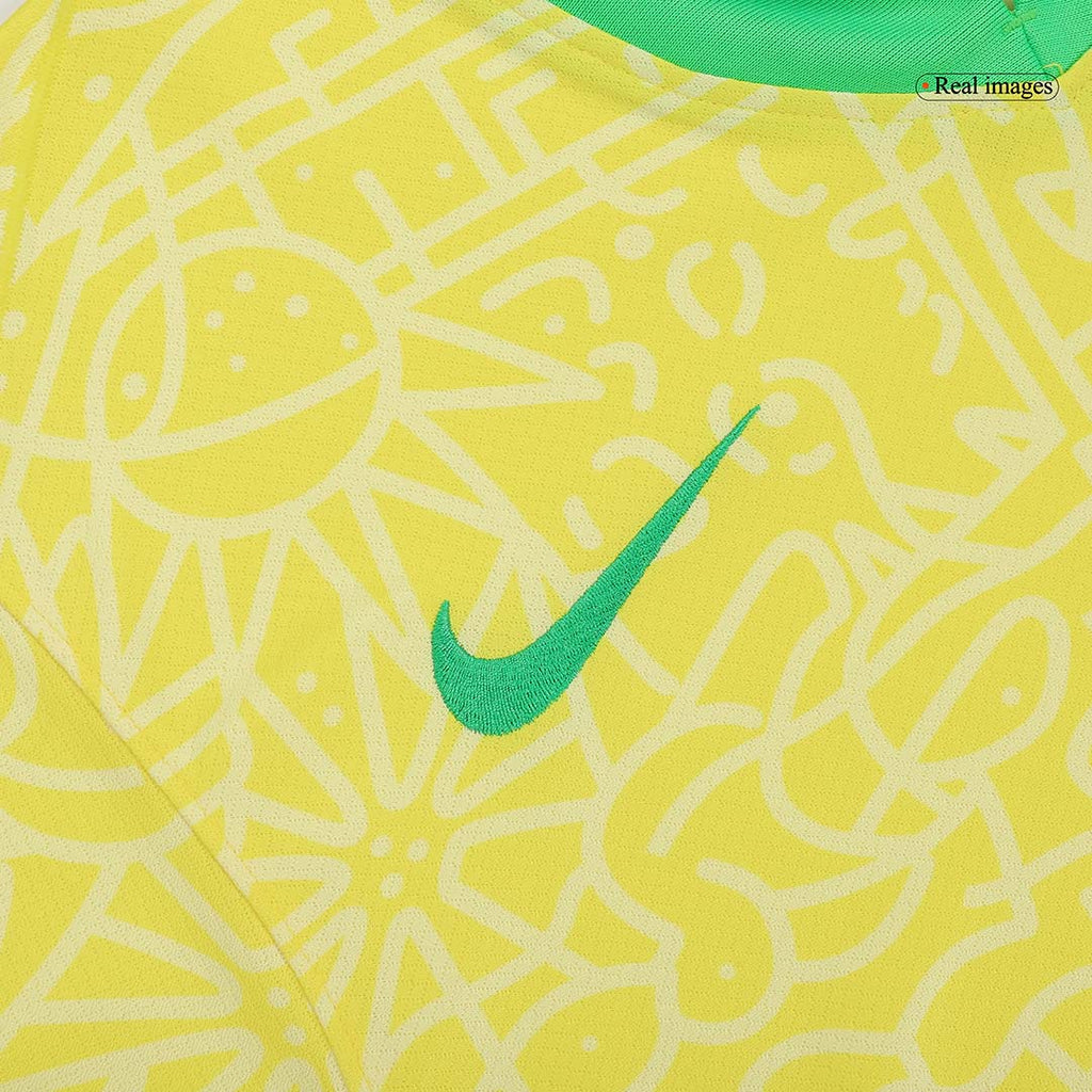 RAPHINHA #11 Brazil Home Soccer Jersey Copa America 2024