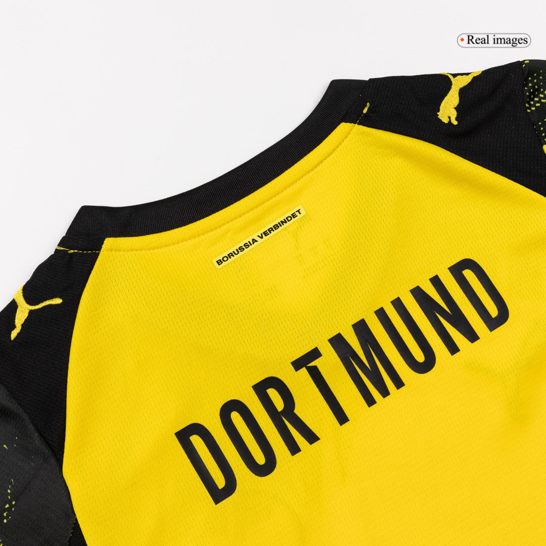 Borussia Dortmund Home Kids Soccer Jerseys Full Kit 2025/26