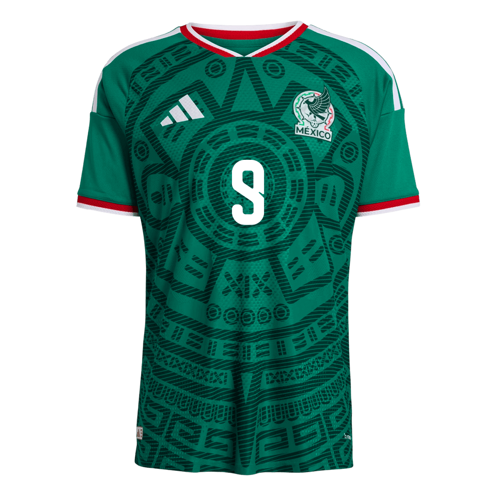 Raúl #9 Mexico Home Player Version Jersey World Cup 2026