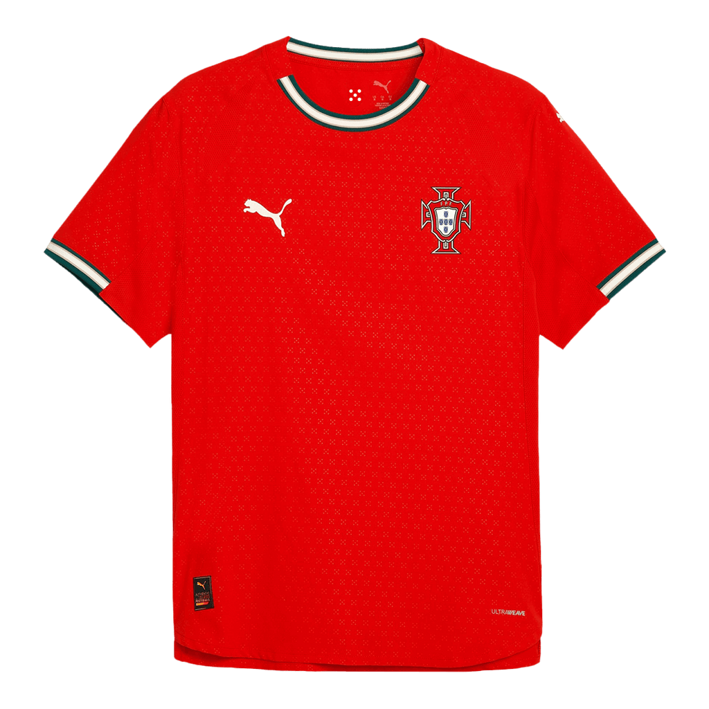 Authentic Portugal Home Soccer Jersey 2025 Red