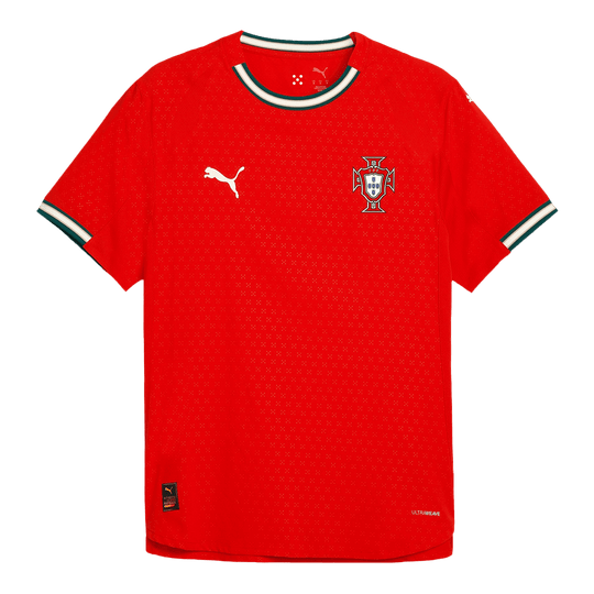 Player Version Portugal Home Soccer Jersey 2025 Red