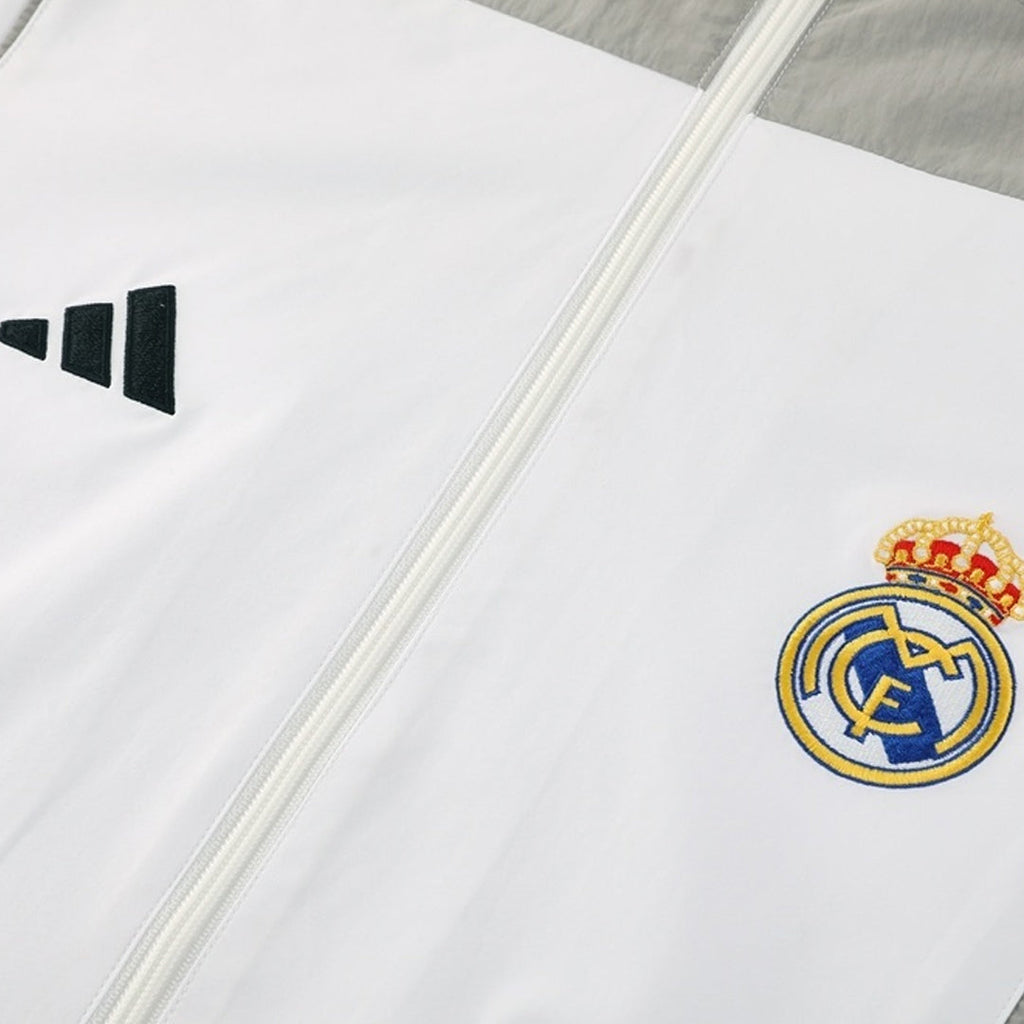Real Madrid Windbreaker Jacket 2025/26 - White