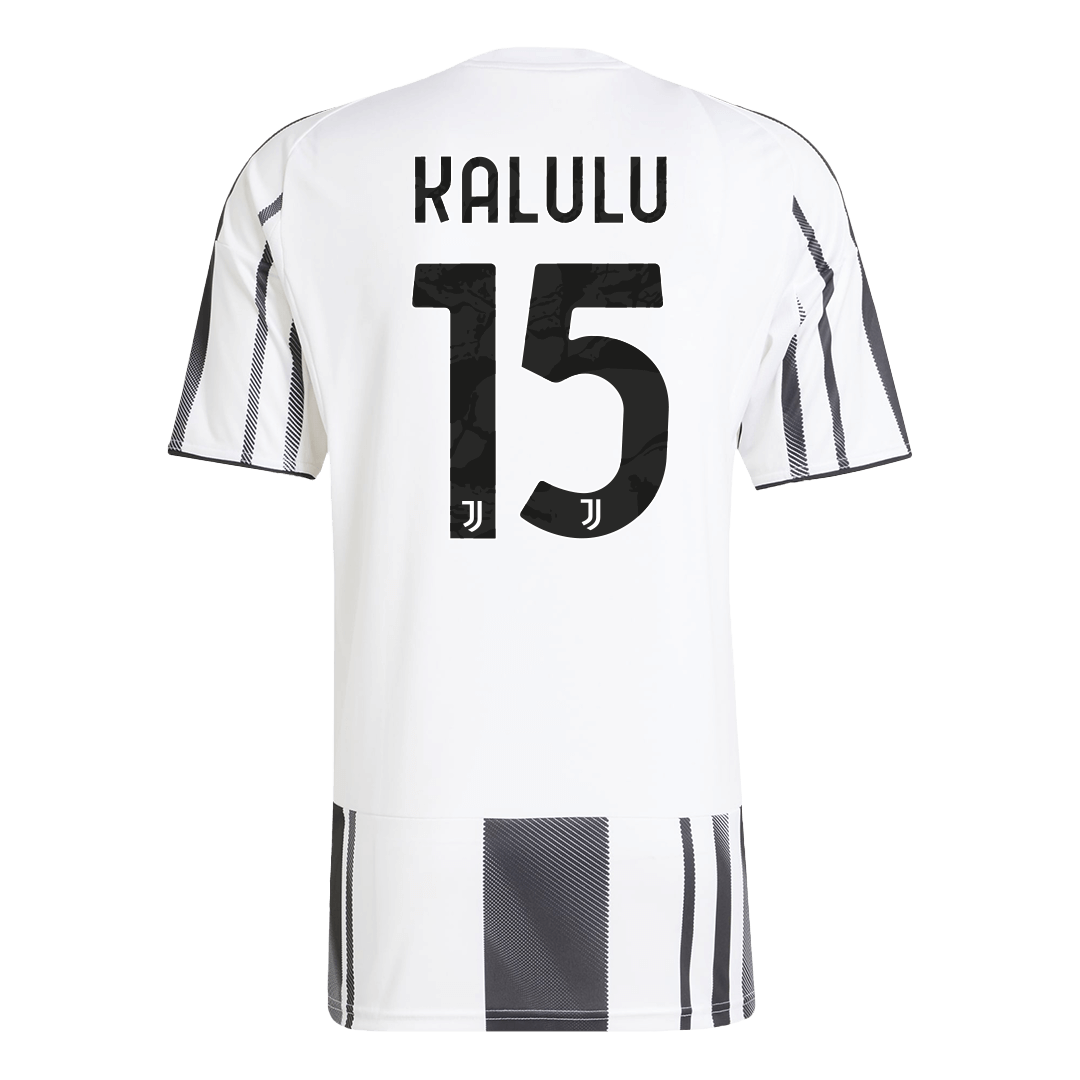 KALULU #15 Juventus Home Soccer Jersey 2025/26