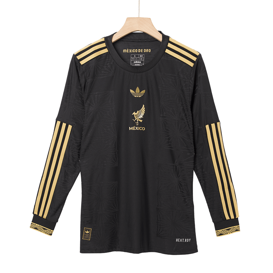 Player Version Mexico Third Away Long Sleeve Soccer Jersey 2025 - Gold Cup