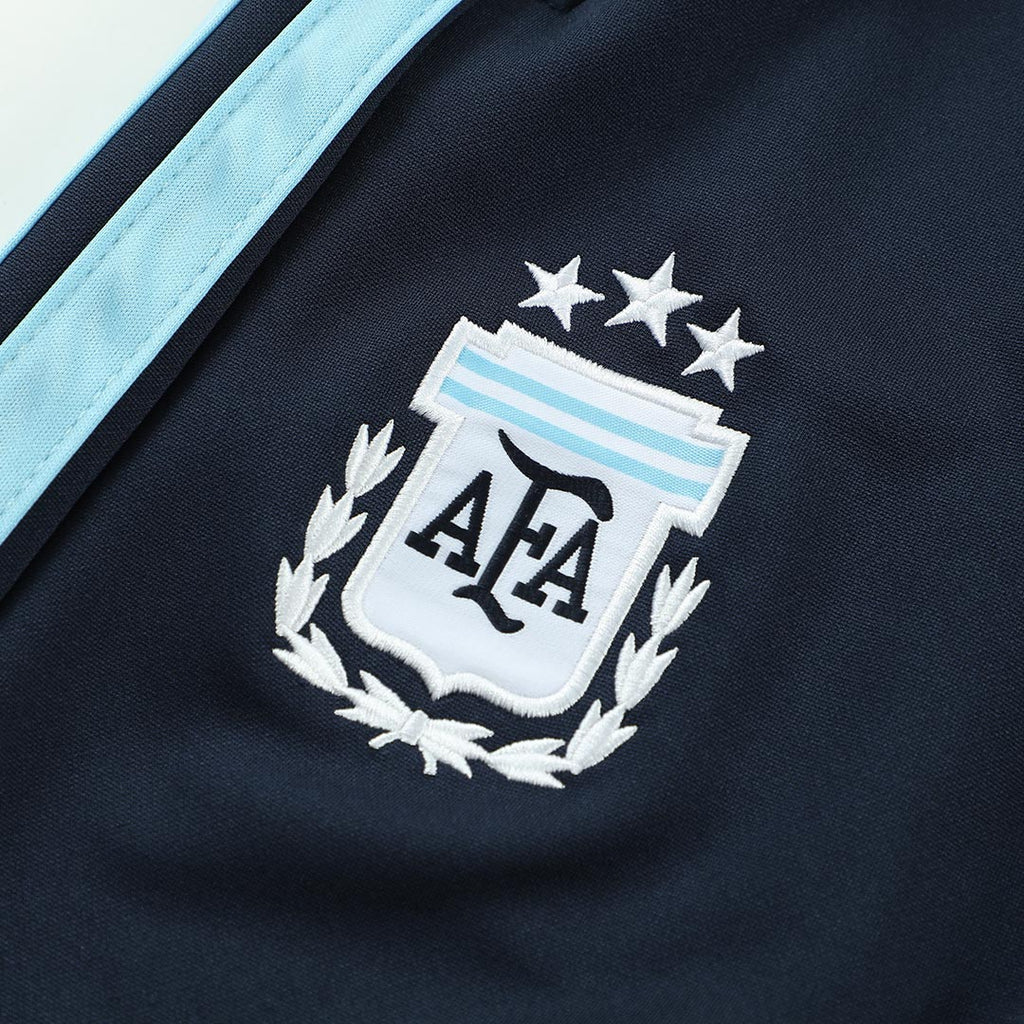 Argentina 1/4 Zip Tracksuit 2026 Navy