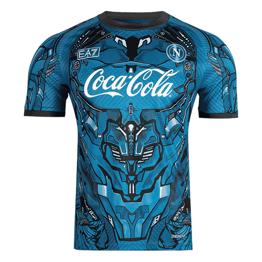 Napoli Pre-Match Soccer Jersey 2025/26 Blue