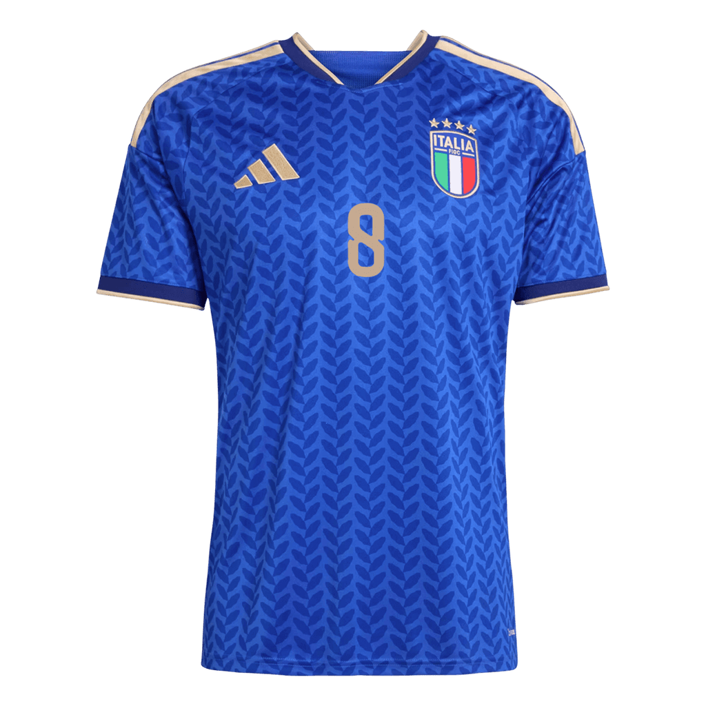 TONALI #8 Italy Home Soccer Jersey World Cup 2026