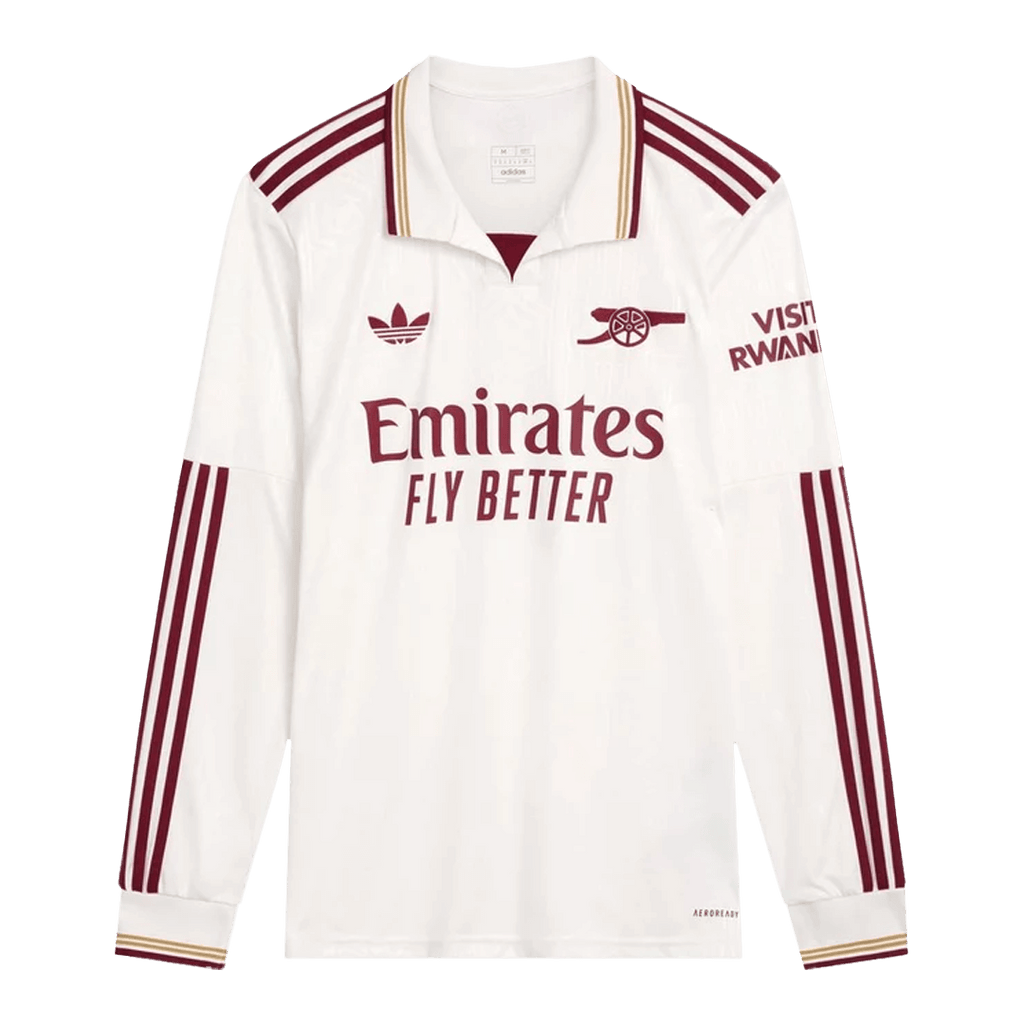Arsenal Third Away Long Sleeve Soccer Jersey 2025/26
