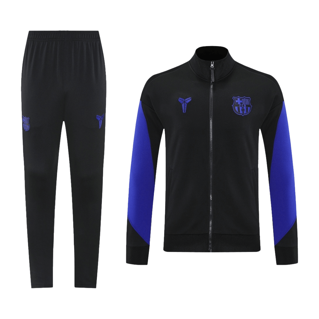 Barcelona Home Jacket Tracksuit 2025/26 Black&Purple