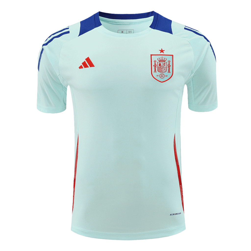 Spain Pre-Match Soccer Jersey Kit(Jersey+Shorts) Euro 2024