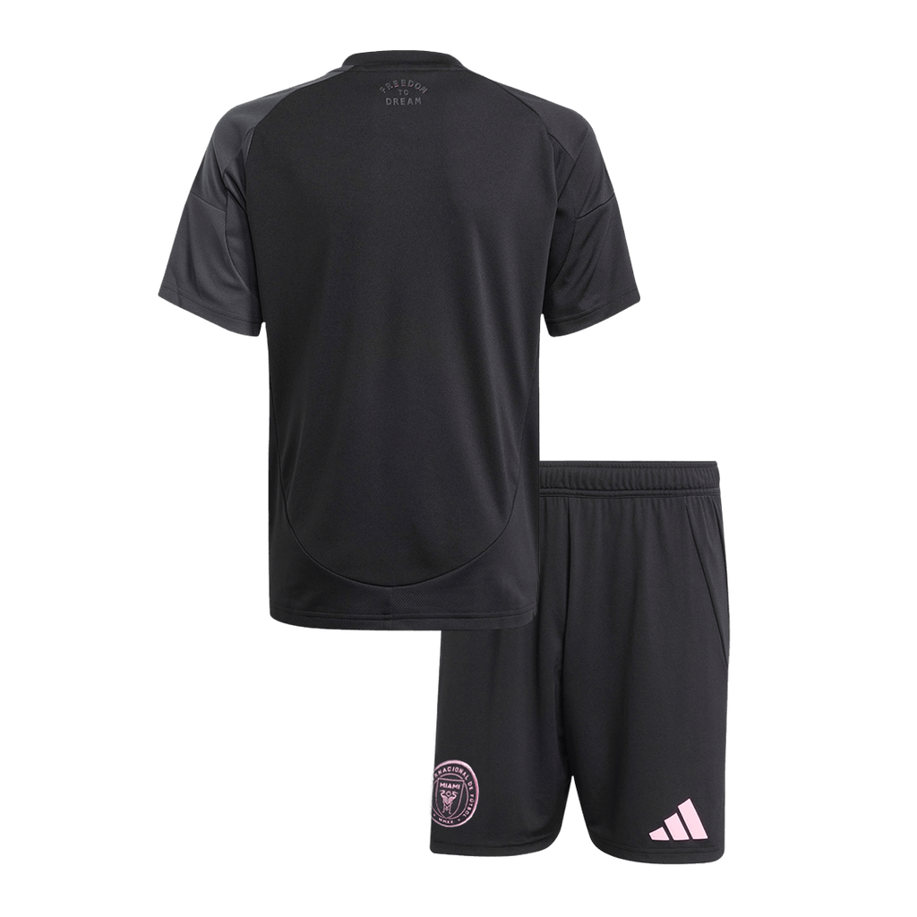 Kid's Inter Miami CF Away Soccer Jersey Kit(Jersey+Shorts) 2025