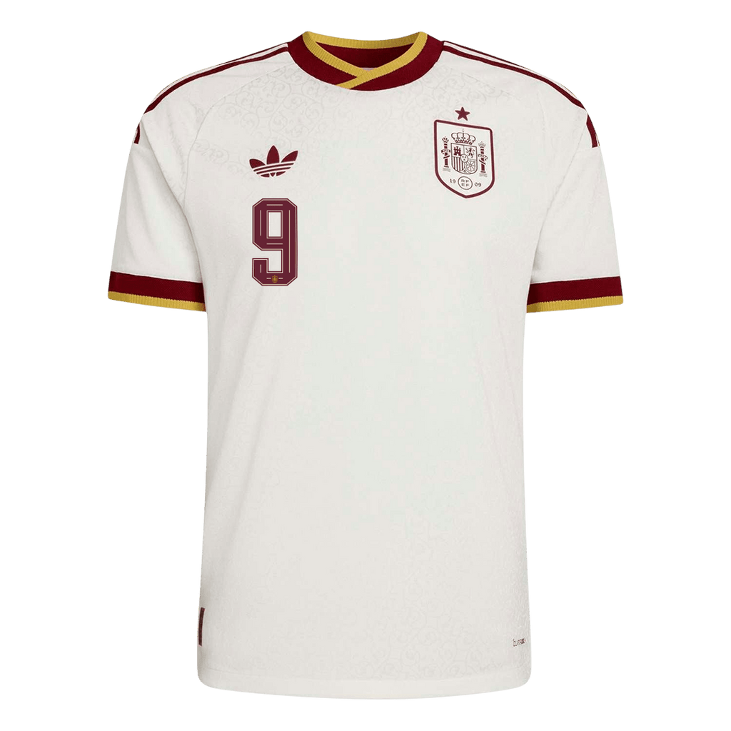 GAVI #9 Spain Away Player Version Jersey World Cup 2026