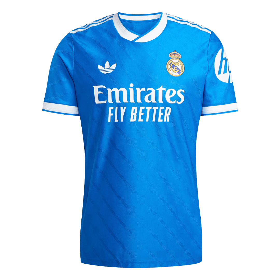 Authentic Real Madrid Third Away Soccer Jersey 2025/26 Blue