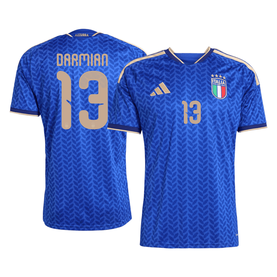 DARMIAN #13 Italy Home Soccer Jersey World Cup 2026