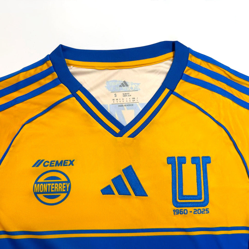Tigres UANL Home Soccer Jersey 2025/26