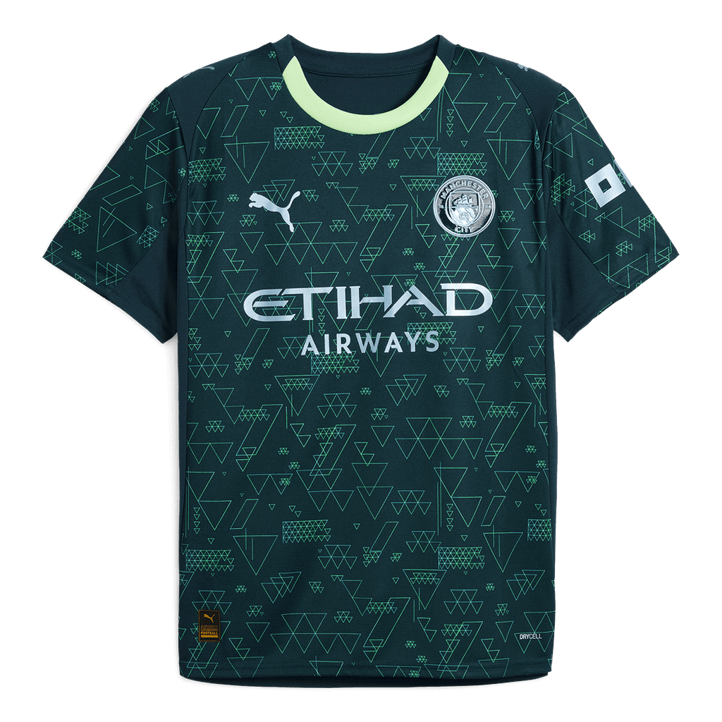 Manchester City Fourth Away Soccer Jersey 2025/26