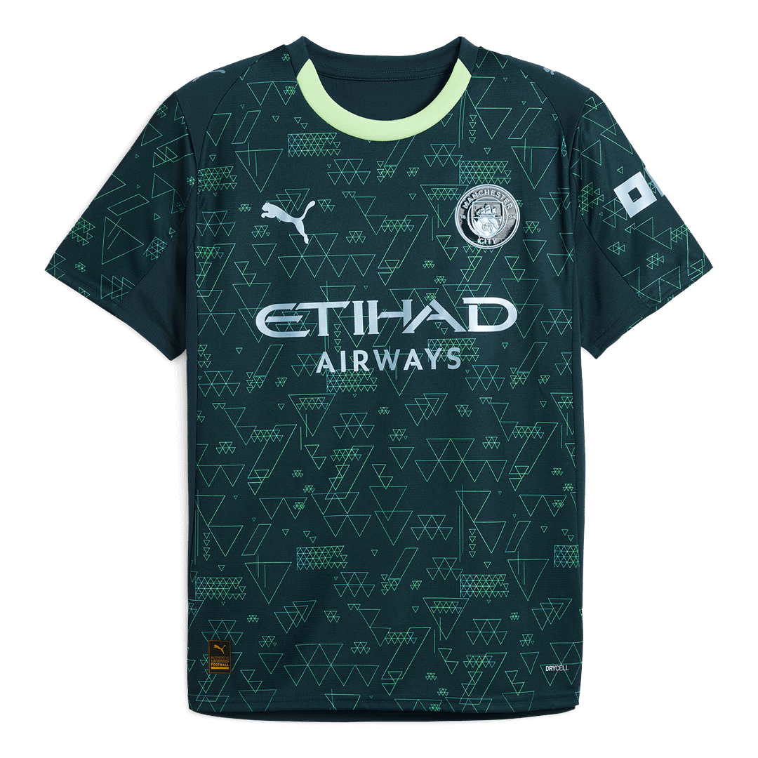 Manchester City Fourth Away Soccer Jersey 2025/26