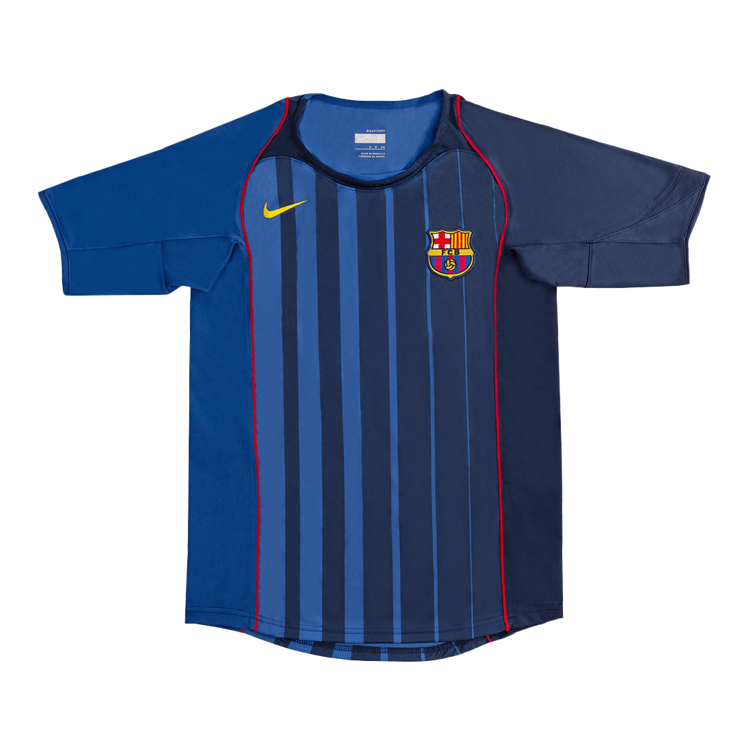 Retro Jersey XAVI #6 Barcelona Retro Jersey Away Soccer Shirt 2004/05
