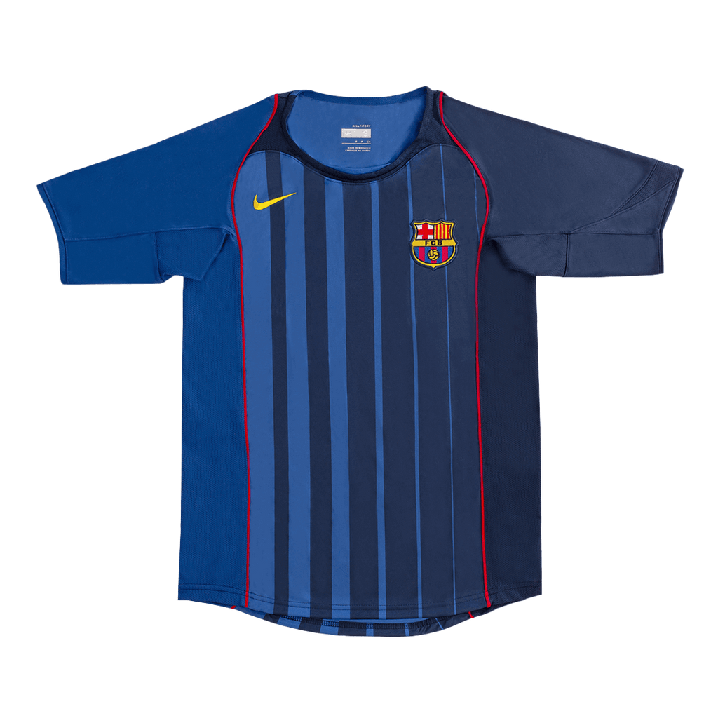Retro Jersey RONALDINHO #10 Barcelona Retro Jersey Away Soccer Shirt 2004/05