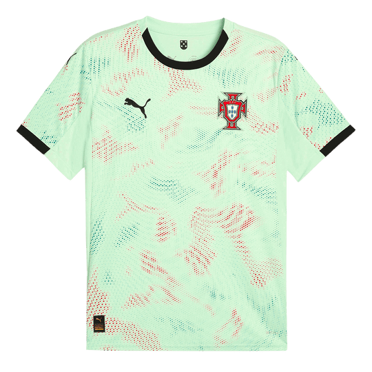 Men's Portugal Away Soccer Jersey 2025 Green - Women's Euro