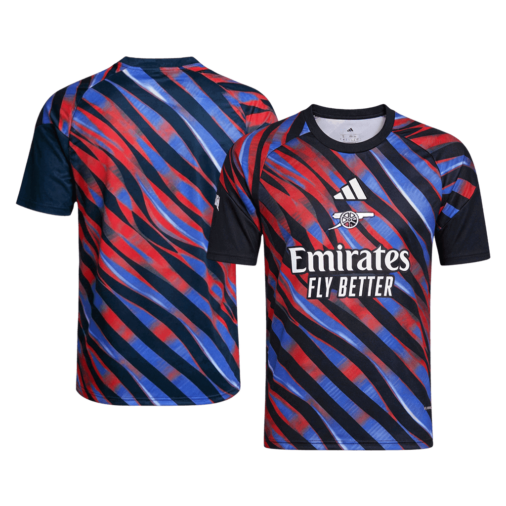 Arsenal Pre-Match Soccer Jersey 2025/26 Blue&Red