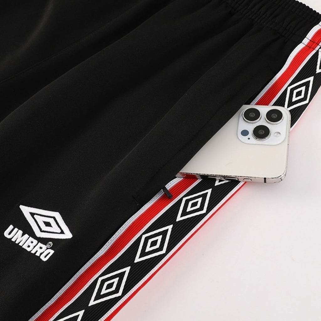 Manchester United Jacket Tracksuit 2025/26 Red&Black