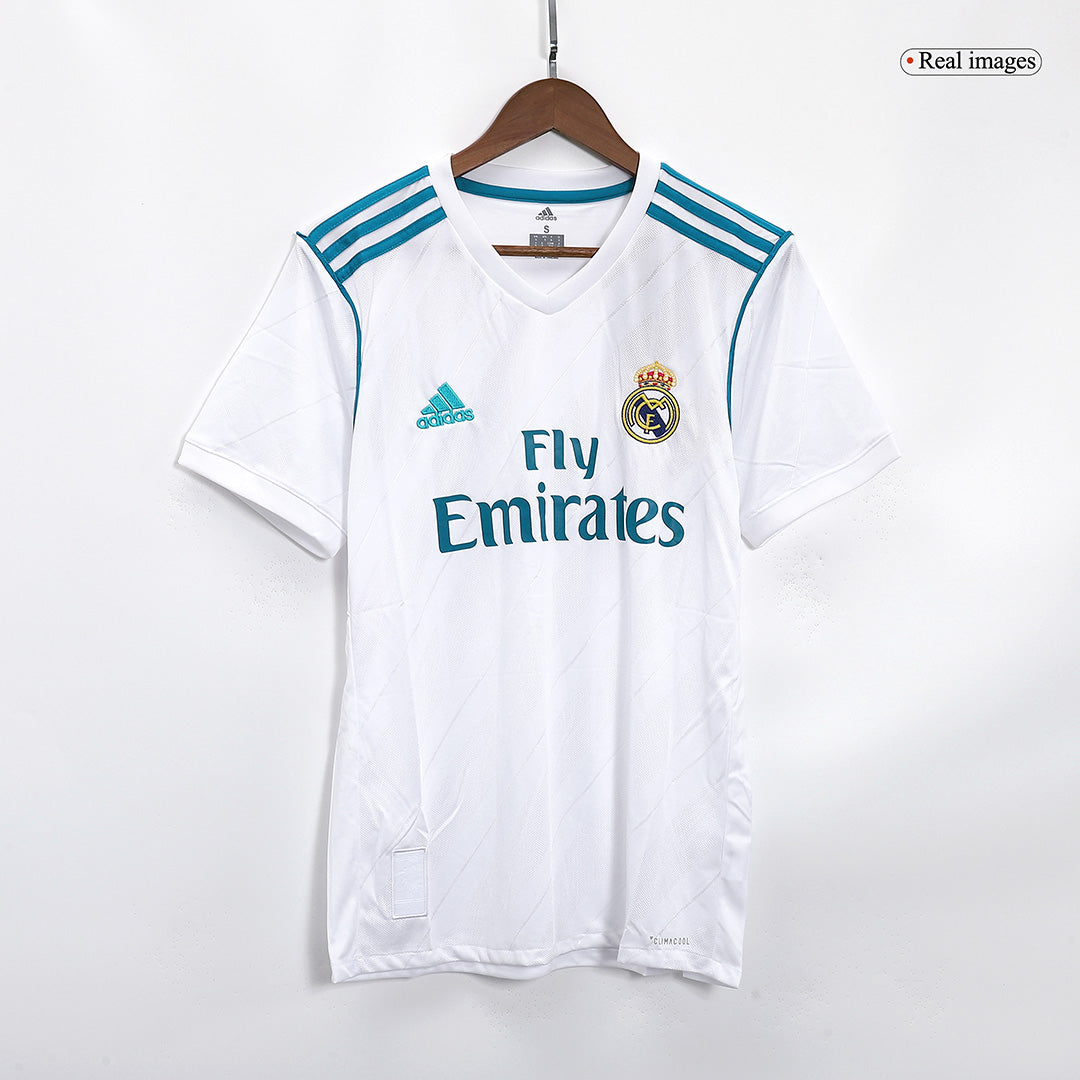 KROOS #8 Real Madrid Retro Jersey Home Soccer Shirt 2017/18