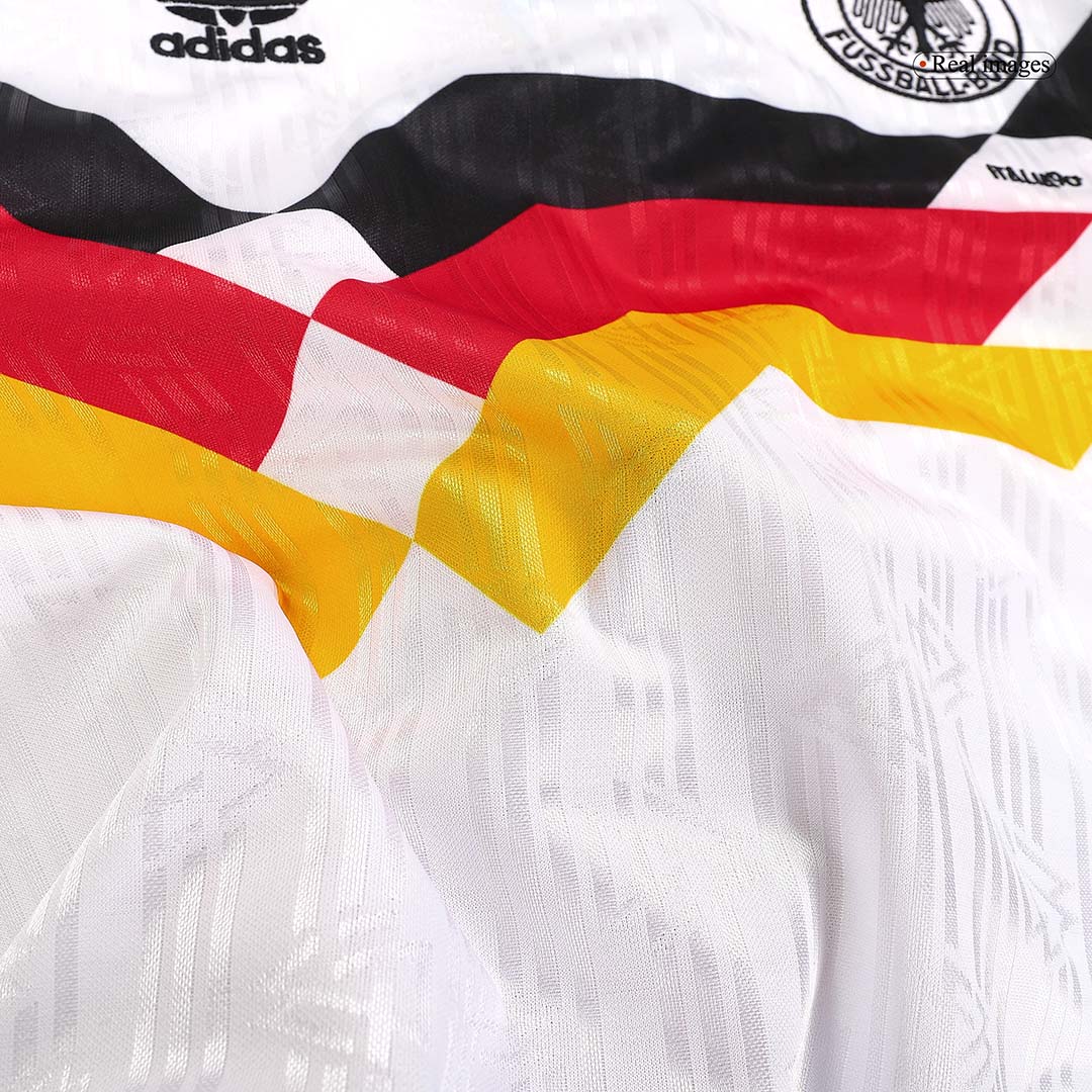 Retro 1990 Germany Home Soccer Jersey