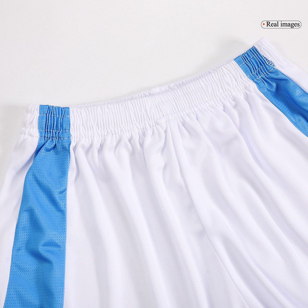 Kid's Argentina Home Soccer Jersey Kit(Jersey+Shorts) Copa America 2024